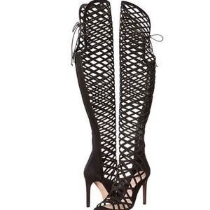 Vince Camuto Keliana Over-the-Knee Caged Sandal